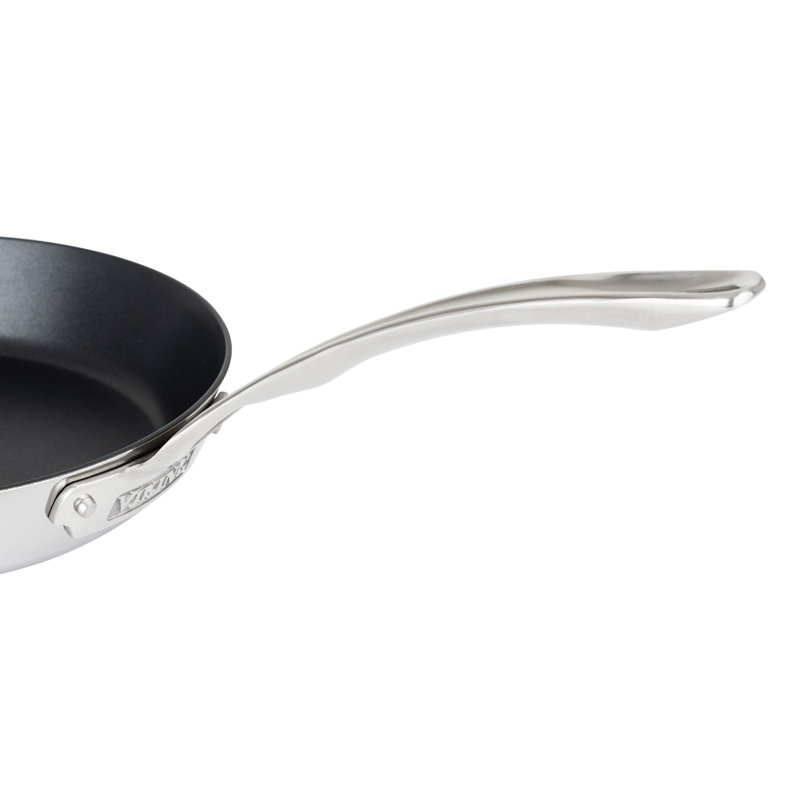 Viking Contemporary 3-Ply Stainless Steel Nonstick Fry Pan, 10" Diameter