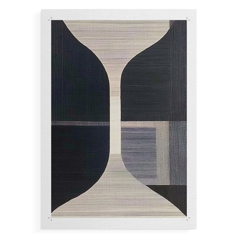 Série ABSTRACT DCL XXVII - Impression sur toile seulement - NON CADRE, H 18 po x l 12 po