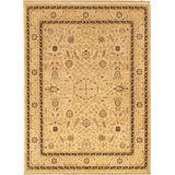 Oriental Area Rug in Camel