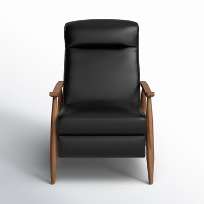 Imona 30" Genuine Leather Manual Recliner