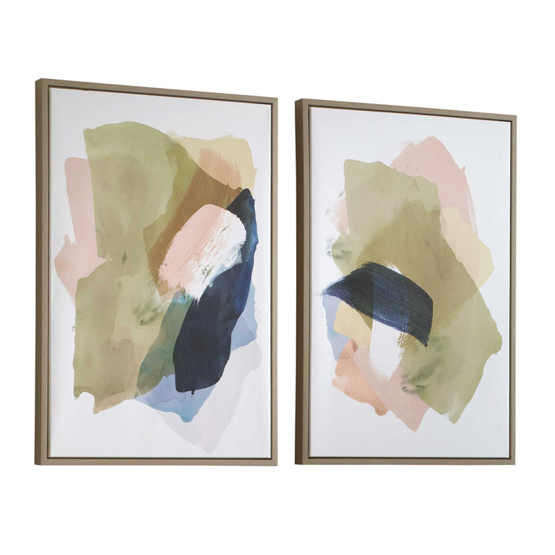 Uttermost Abstract Afternoon Framed Canvases