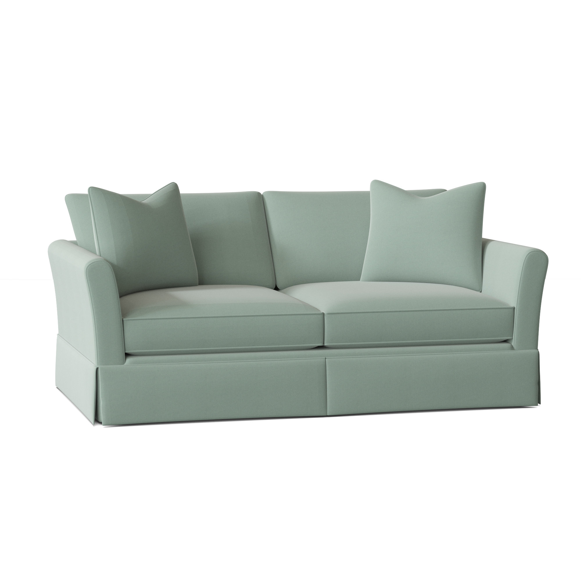 Shelby 60'' Upholstered Sleeper Sofa, Bayou Spray