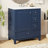 Bathroom Vanity With Sink/ One Door With Shelf And Three Drawers/ Door/Bathroom Vanity Cabinet-113435636