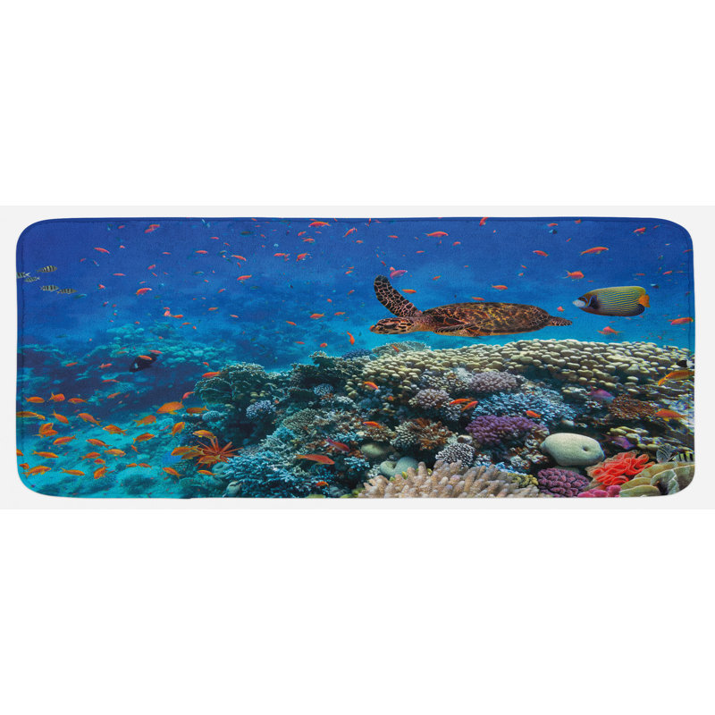 Tapis de cuisine fish