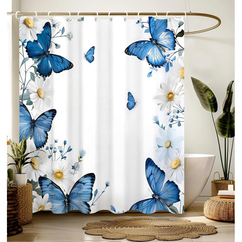 Rideau de douche Boho