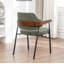 Chaise de salle à manger rembourrée Devane-123161732