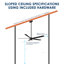 Ventilateur de plafond 5 pales avec télécommande et lumière à intensité variable RAVian-21123264-21123265