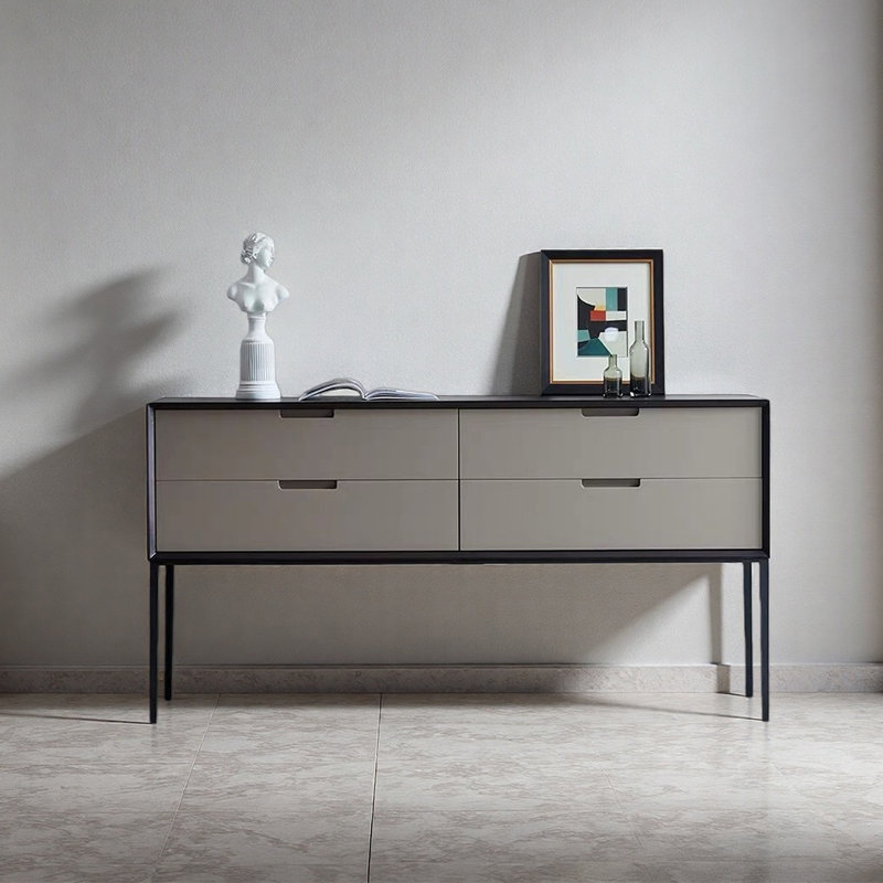 Console à tiroirs minimaliste de style italien