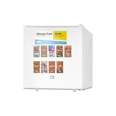 Allergy-Free Zone 1.7 cu. ft. Freestanding Mini Fridge | Fridge.com