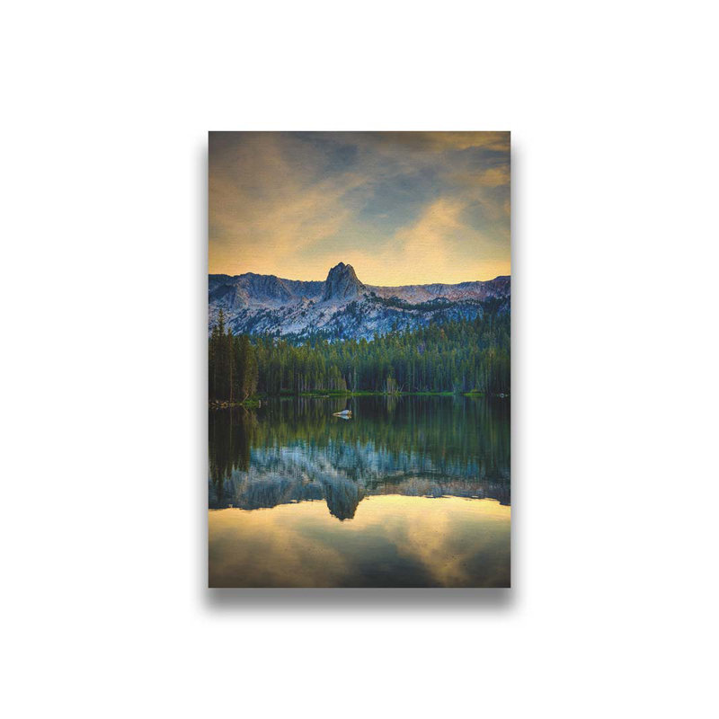 «Mamie Lake II» par Kelly Wade. Impression sur papier - Montée et encadrée, image, H 49 po x l 34 po