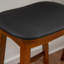 Tabouret de comptoir en simili cuir Nafeesa -360309053