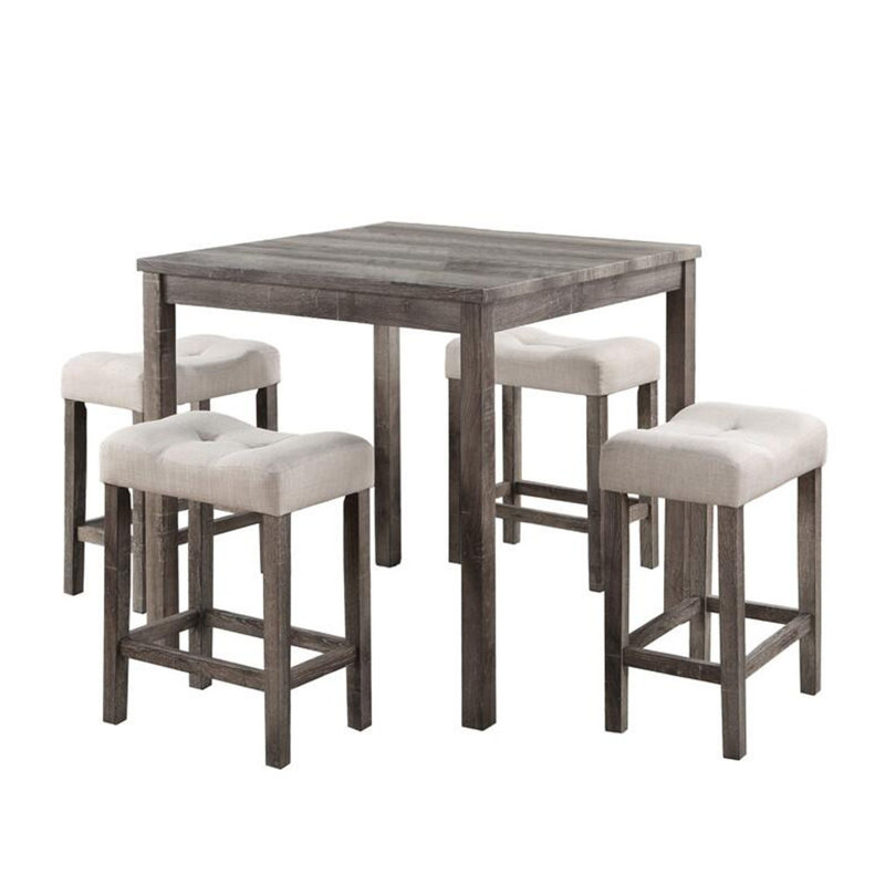 Ensemble repas pour quatre personnes, Brun