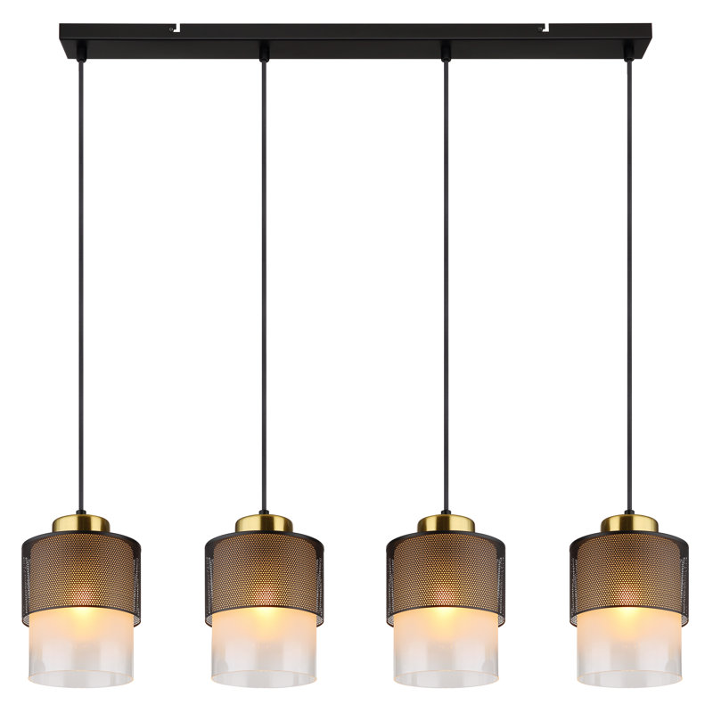 Balzourt 4 - Light Matte Black Pendant