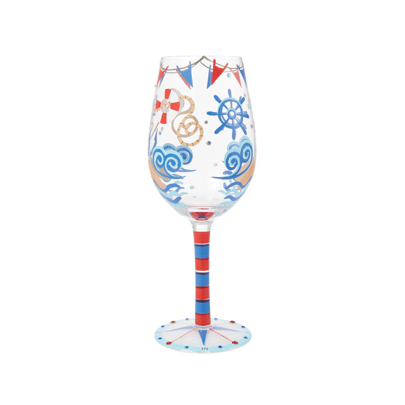 Lolita Nautical Hand Painted 9in H
