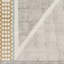 Tapis géométrique en coton tissé à plat noir / bleu sarcelle / moutarde / beige clair Olmstead-633070449