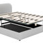 Lit plateforme tapissier avec système de rangement hydraulique-2134460046-2134460047