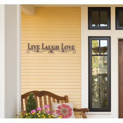 Farmhouse Wall Decor on Metal
