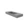Juniper 48" Solid Surface Wall Mount Modern Minimalist Bathroom Sink and LED Mirror Set