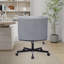 Chaise de bureau pivotante réglable sans accoudoirs-614399779