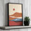 «Western Desert Vibes 2» par Garima Dhawan, reproduction d'art sur toile