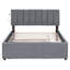Lit plateforme tapissier Sparkling Grey-451596789-451596791