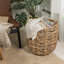 Kei Handmade Wicker Basket With Handles 1-634353243
