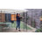 10' X 10' Metal Patio Gazebo, Double Roof Outdoor Gazebo Canopy Shelter With Tree Motifs Corner Frame And Netting, For Garden, Lawn, Backyard, And Deck, Gray-128766994-128766996