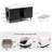 Corvese 42.5" W Manufactured Wood Double Cat Litter Box Enclosure with Scratching Pad-773117053