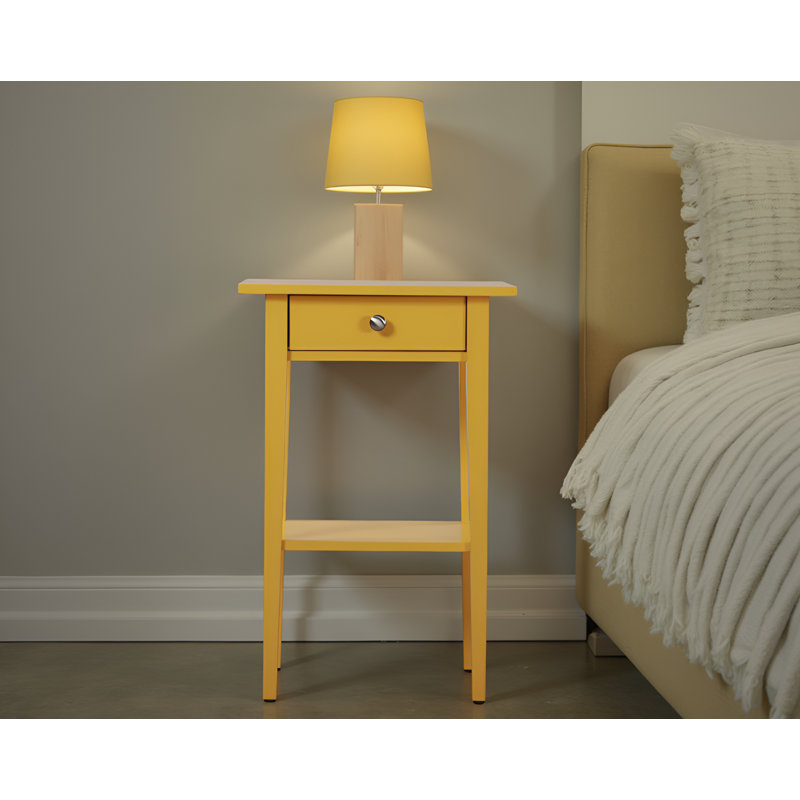 Table de chevet jaune Nowra, Jaune