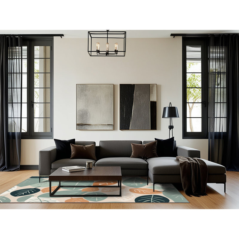 Earthen Glow Rug, Rectangle 3' x 5'
