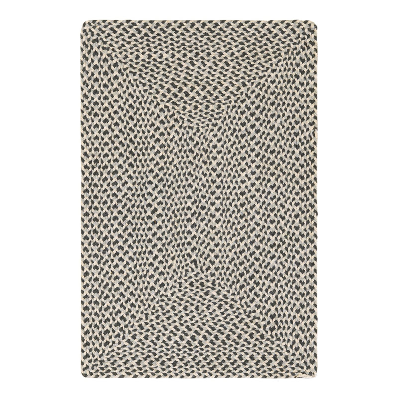 Tweed Braided Jute Rug, Rectangle 2" x 3'1"