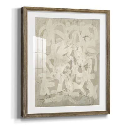 «Impasto Artifact I», reproduction encadrée