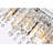 Vandeusen 4 - Light 24.6" Chrome Armed Sconce With Clear Crystals