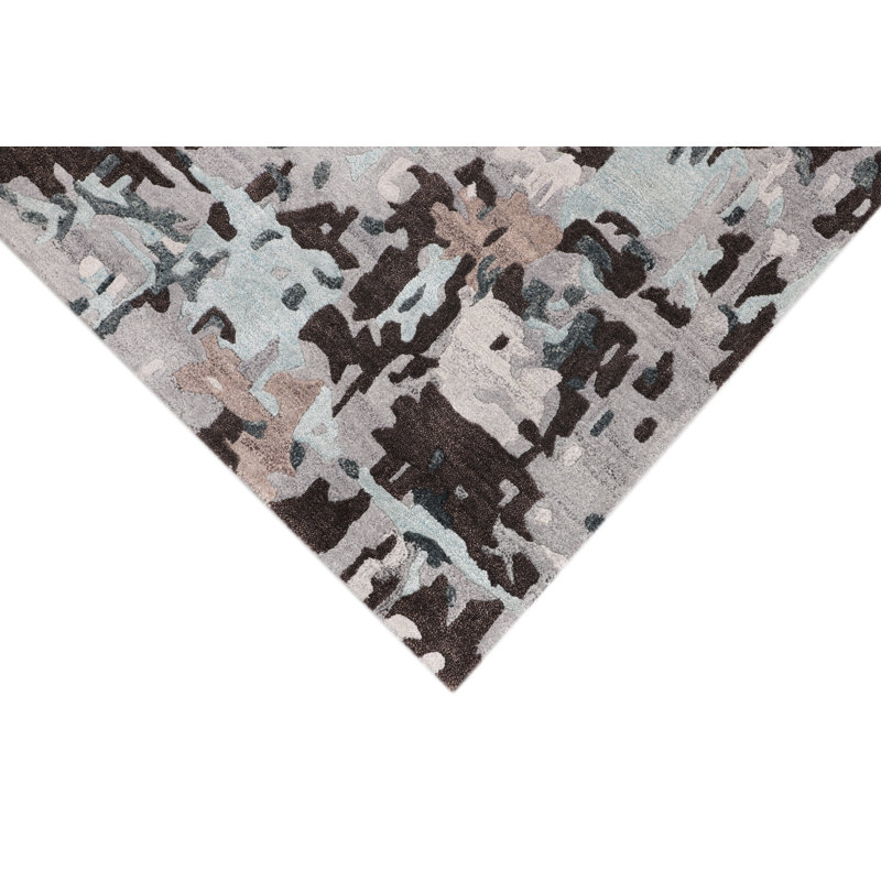 Trenton Abstract Area Rug, Rectangle 6' x 9'