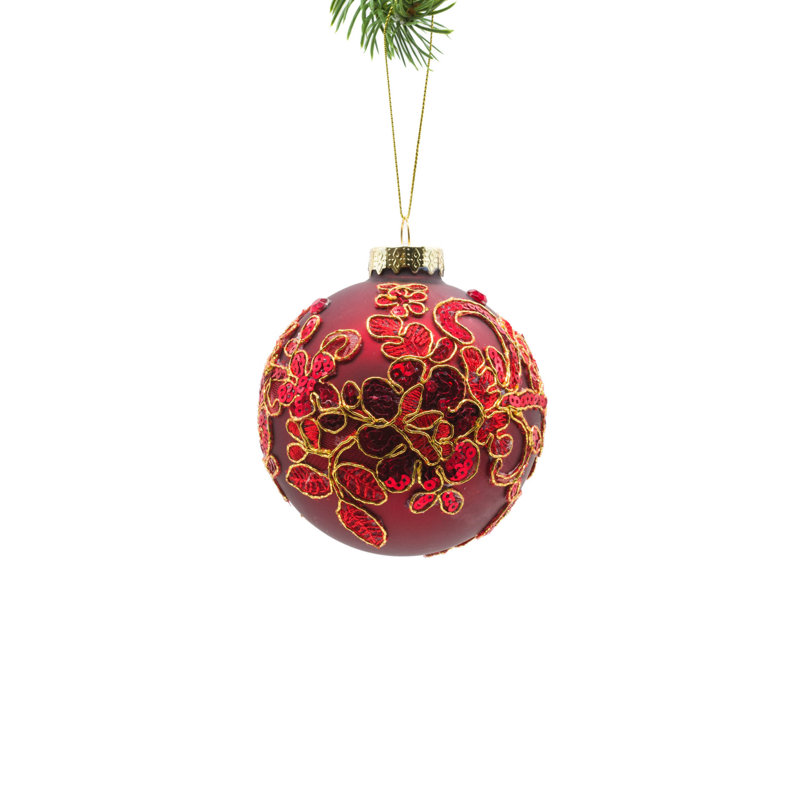 Ornement boule en verre Gabreial
