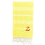 Serviette de plage 100% coton Pestemal Lucky-29965820-29965857