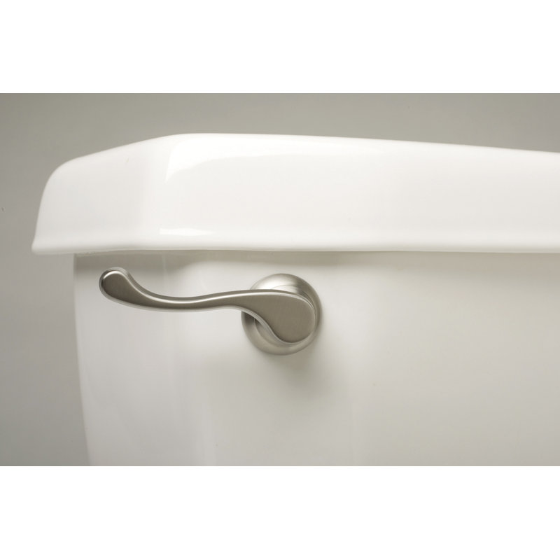 Levier de toilette Keeney, Nickel brossé