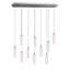 Luminaire suspendu cylindrique à DEL 10 lumières Ardrie-860671928
