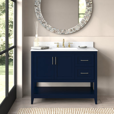Ensemble de meuble-lavabo simple 42 po Scottsbluff