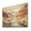 Minimalisme Canyon Country Side - Canyon, art mural sur bois de pin naturel-2127350961