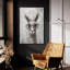 «Llama with Glasses» par Svetlana Aleynikova, art mural en verre acrylique-1075383731