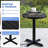 Round 60cm L Outdoor Side Table