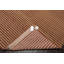 Tapis brun en laine noué à la main de conception unique 8 pi x 10 pi Gak