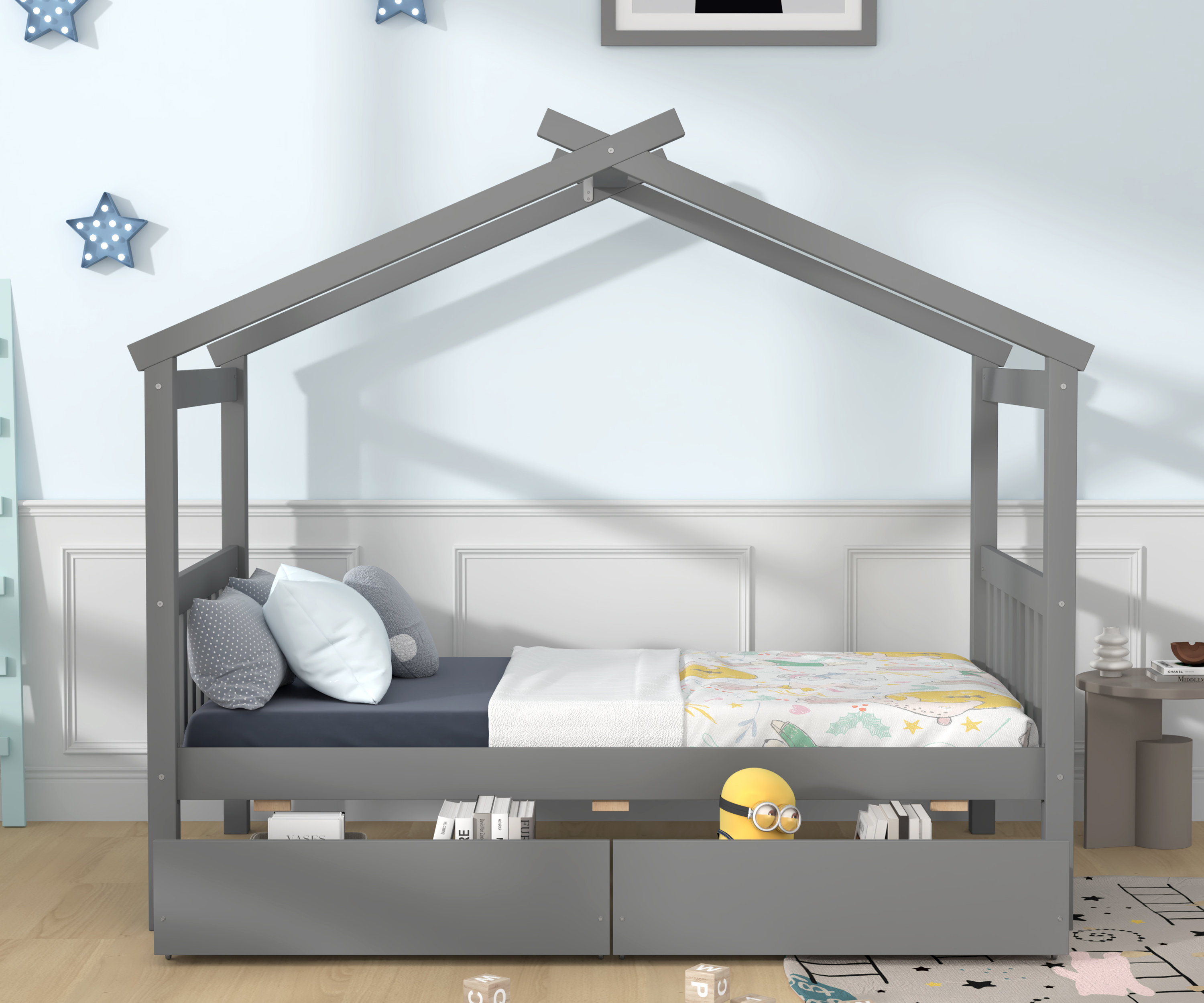 Harper Orchard Ayios Slat Storage Bed | Wayfair