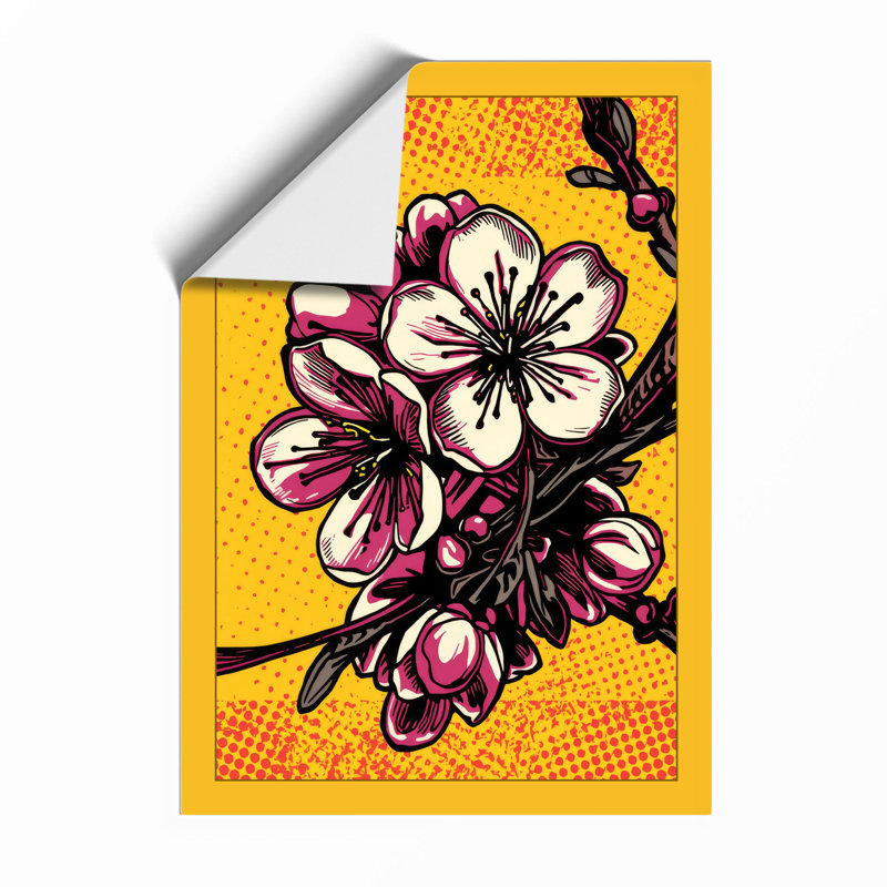 Pop Bloom Cluster Modern - Framed Print, A3 - 42.0 x 29.7 cm, Unframed