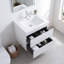 Meuble-lavabo flottant 24 po avec lavabo-566121313