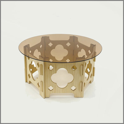 Table basse ronde
