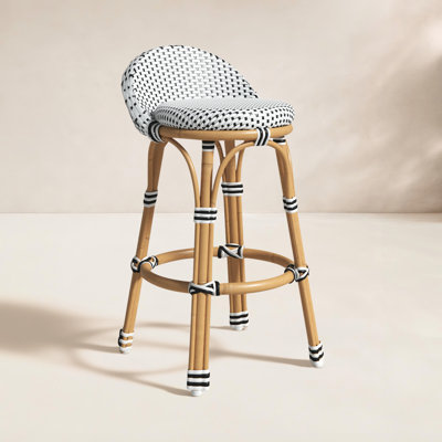 Ellie Woven Patio Bar Stool