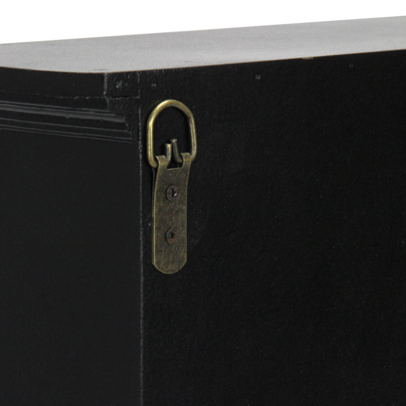 Tablette cubique 9 pièces Paliwal, Noir, noir, noir, noir