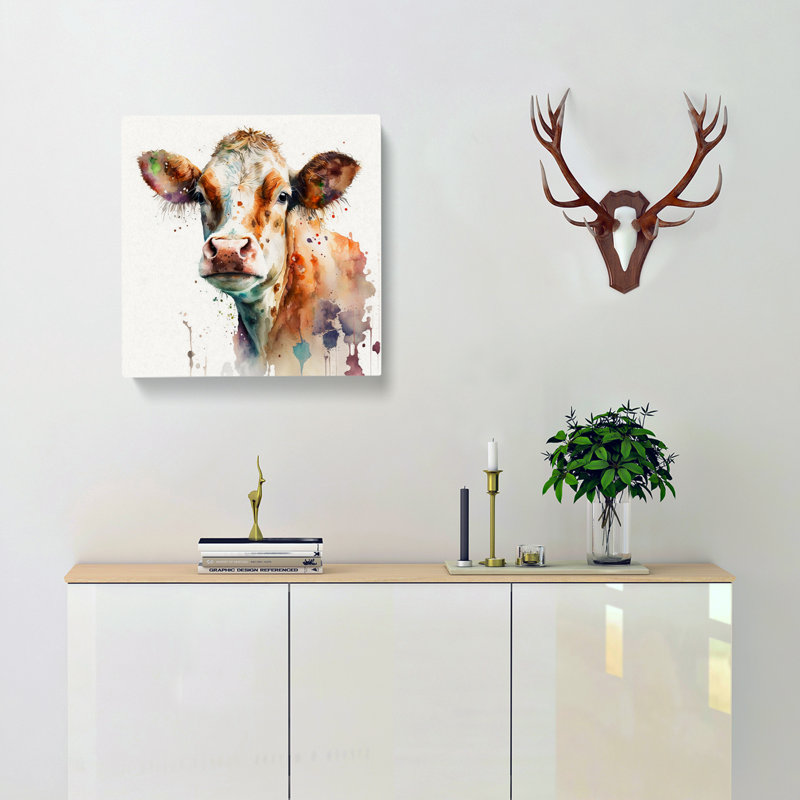 Cow Watercolour - Print